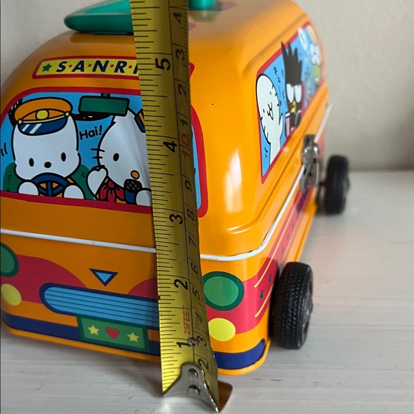 Rare 1996 Sanrio Tin Bus Purse with Handle - Picture 11 of 12